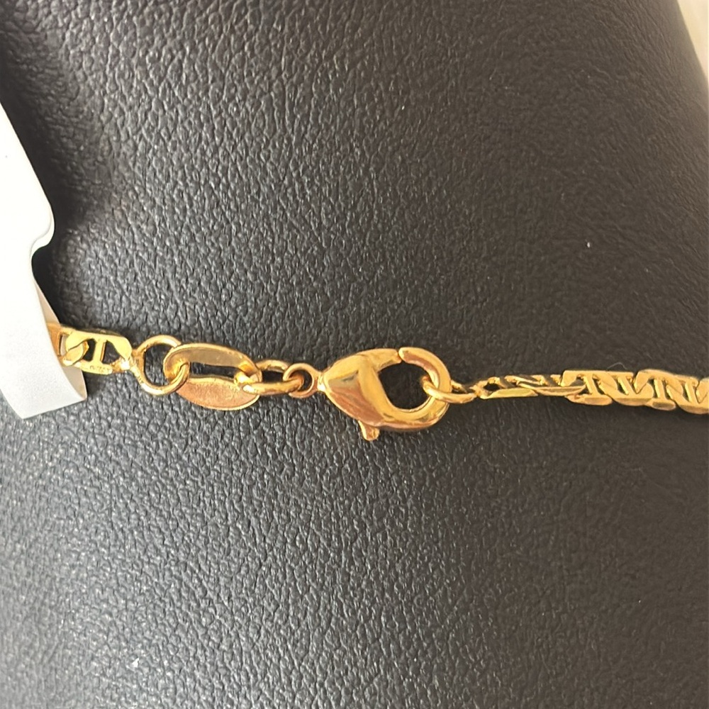NEW Gucci Mariner 20” 18K Yellow Gold Filled Chain - Picture 4 of 7